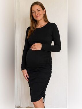 H&M MAMA Maternity Ruched Side Dress